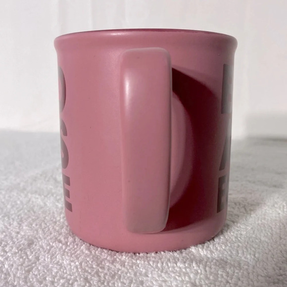 Abbott Pink Burgundy Ceramic Bad Ass  Babe Mug Coffee Cup - Picture 3 of 12